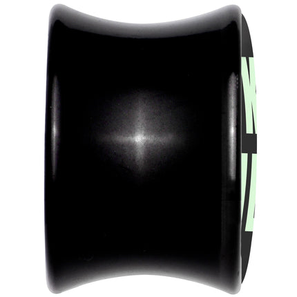 0G SKIBIDI Black Acrylic Saddle Plug Set by Onyx O