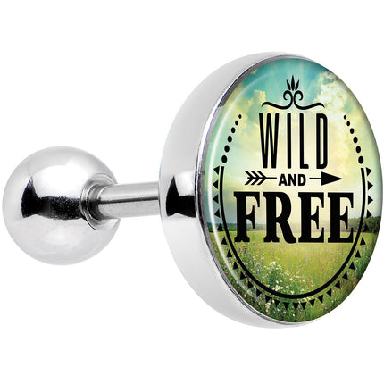 16G 1/4 Wild and Free Tragus Cartilage Earring