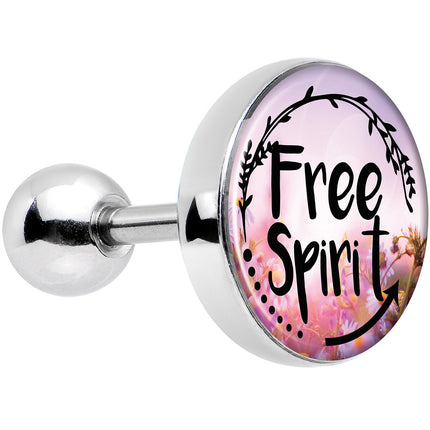 16G 1/4 Free Spirit Tragus Cartilage Earring