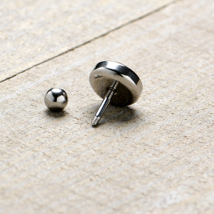 16G 1/4 Christmas Peace Love Santa Tragus Cartilage Earring by Onyx O