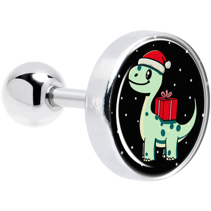 Christmas Holiday Dinosaur Tragus Cartilage Earring by Onyx O
