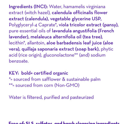 Calming™ Diaper Area Wash