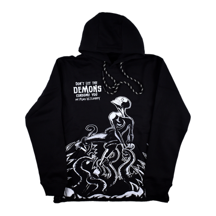 Consumed Pullover Hoodie Black