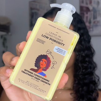 Low Porosity Deep Moisture Leave-In Conditioner