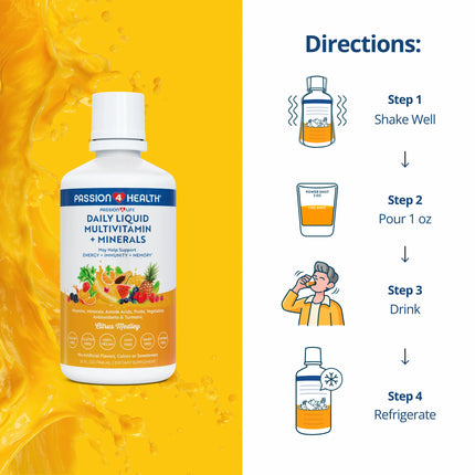 Daily Liquid Multivitamin + Minerals