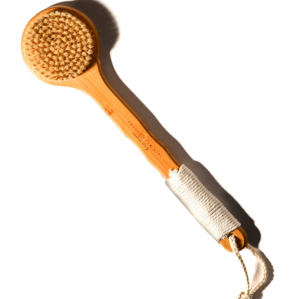 Bamboo Exfoliating Dry Brush With Sisal Bristles
