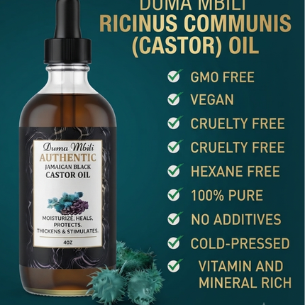 Unrefined Jamaican Black Castor Oil