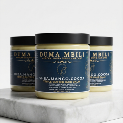 Duma Mbili Shea • Mango • Cocoa Triple-Butter Hair Balm