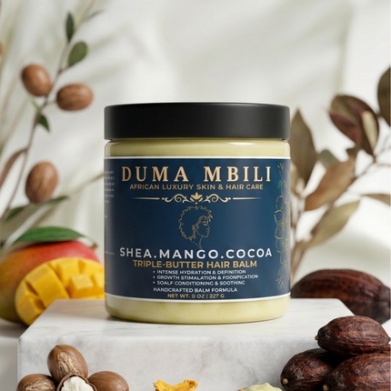 Duma Mbili Shea • Mango • Cocoa Triple-Butter Hair Balm