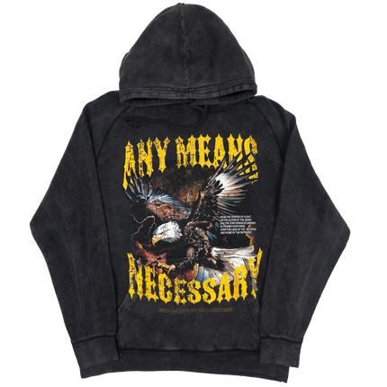 Depraved Pullover Hoodie Vintage Black