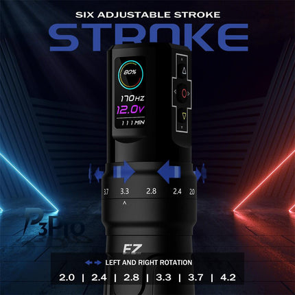 EZ P3 Pro Wireless Battery Tattoo Pen Machine