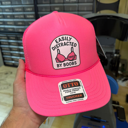 Easily Distracted Trucker Hat