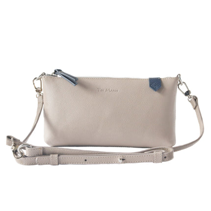 Elia Convertible Leather Bag – Clutch, Shoulder & Crossbody