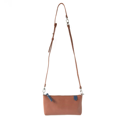 Elia Convertible Leather Bag – Clutch, Shoulder & Crossbody