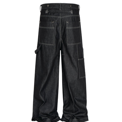 RAW CONTRAST DENIM