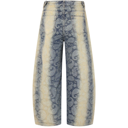 AZUL PAISLEY DENIM