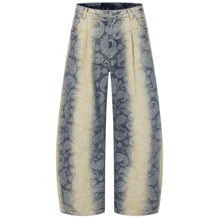 AZUL PAISLEY DENIM