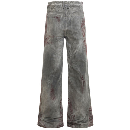 BLOODSTAIN FLARE DENIM