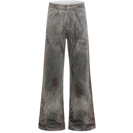 BLOODSTAIN FLARE DENIM