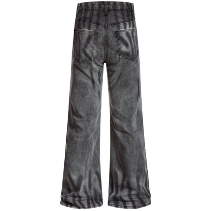 GREY VINTAGE FLARE DENIM