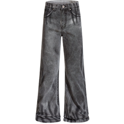 GREY VINTAGE FLARE DENIM