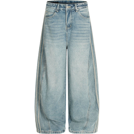 WIDEBOY STRIPED DENIM