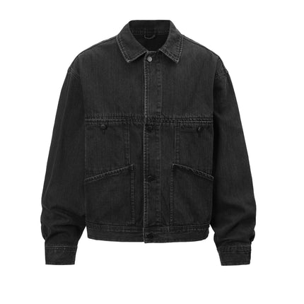 MULTI-POCKET DENIM JACKET