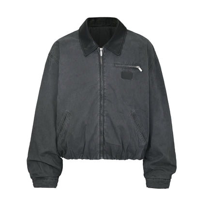 BLACK VINTAGE HUNTERS JACKET