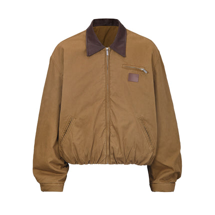 BROWN VINTAGE HUNTERS JACKET