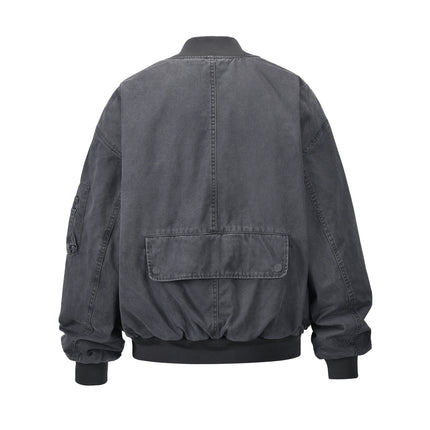 VINTAGE BOMBER JACKET MA1 [BLACK]