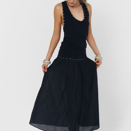 YUAN TANK TOP IN BLACK