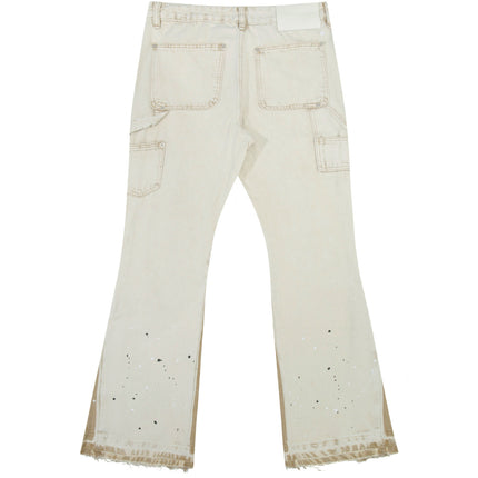 SAND SPLIT PAINTERS DENIM