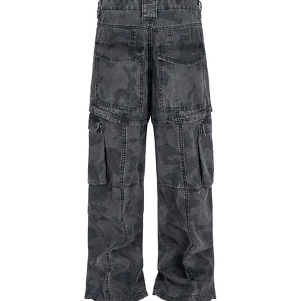 GHOST CAMO CARGO PANTS