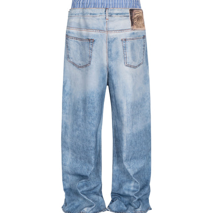 CONTRAST BOXER DENIM