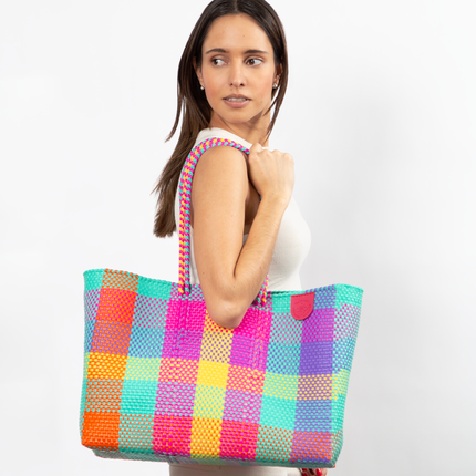 Fiesta Woven Super Tote