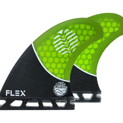 No Coast Surfers - FLEX - Dual Honeycomb Twin Surf Fin