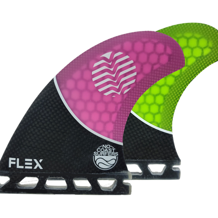 No Coast Surfers - FLEX - Dual Honeycomb Twin Surf Fin
