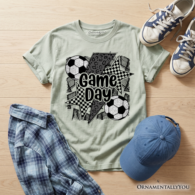 Kids Soccer Game Day T-Shirt, Coquette Sports Youth Tee