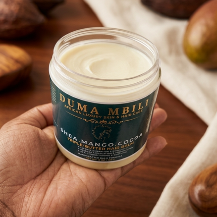 Duma Mbili Shea • Mango • Cocoa Triple-Butter Hair Balm