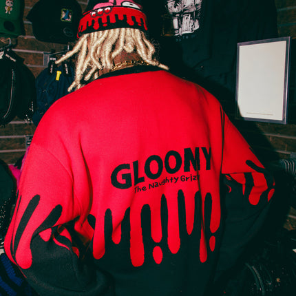 Gloomy Drip Knit Sweater
