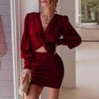 Burgundy / S