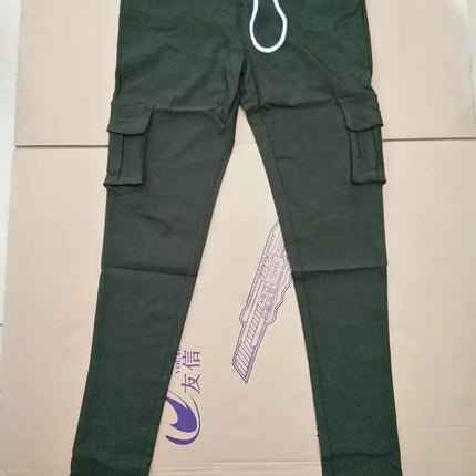 Elegant Elastic Women Pants Oversize Drawstring Long Pencil Pants