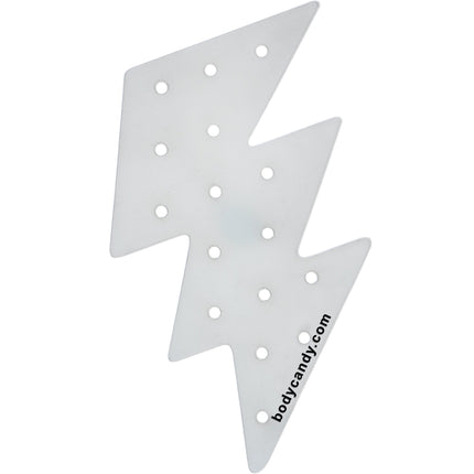 Glow in the Dark Lightning Travel Flat Back Earring Palette