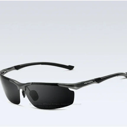 VEITHDIA Brand Designer Men's Sunglasses Aluminum Magnesium Polarized UV400 Sun Glasses Cycling Sports Male Outdoor Eyewear 6592