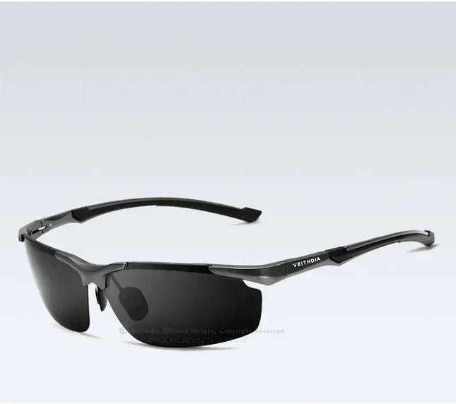 VEITHDIA Brand Designer Men's Sunglasses Aluminum Magnesium Polarized UV400 Sun Glasses Cycling Sports Male Outdoor Eyewear 6592
