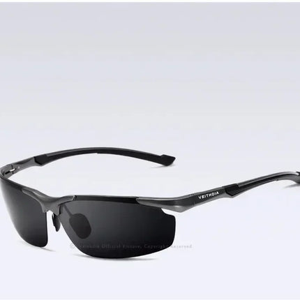 VEITHDIA Brand Designer Men's Sunglasses Aluminum Magnesium Polarized UV400 Sun Glasses Cycling Sports Male Outdoor Eyewear 6592