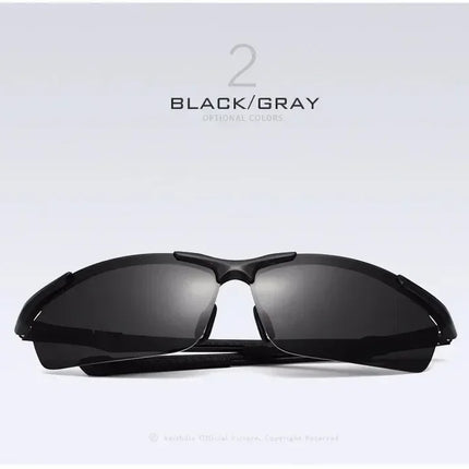 VEITHDIA Brand Designer Men's Sunglasses Aluminum Magnesium Polarized UV400 Sun Glasses Cycling Sports Male Outdoor Eyewear 6592