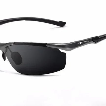 VEITHDIA Brand Designer Men's Sunglasses Aluminum Magnesium Polarized UV400 Sun Glasses Cycling Sports Male Outdoor Eyewear 6592