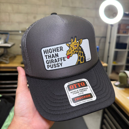 Higher Than Giraffe Pussy Trucker Hat