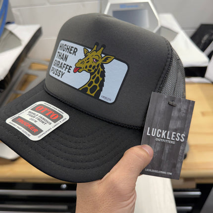 Higher Than Giraffe Pussy Trucker Hat